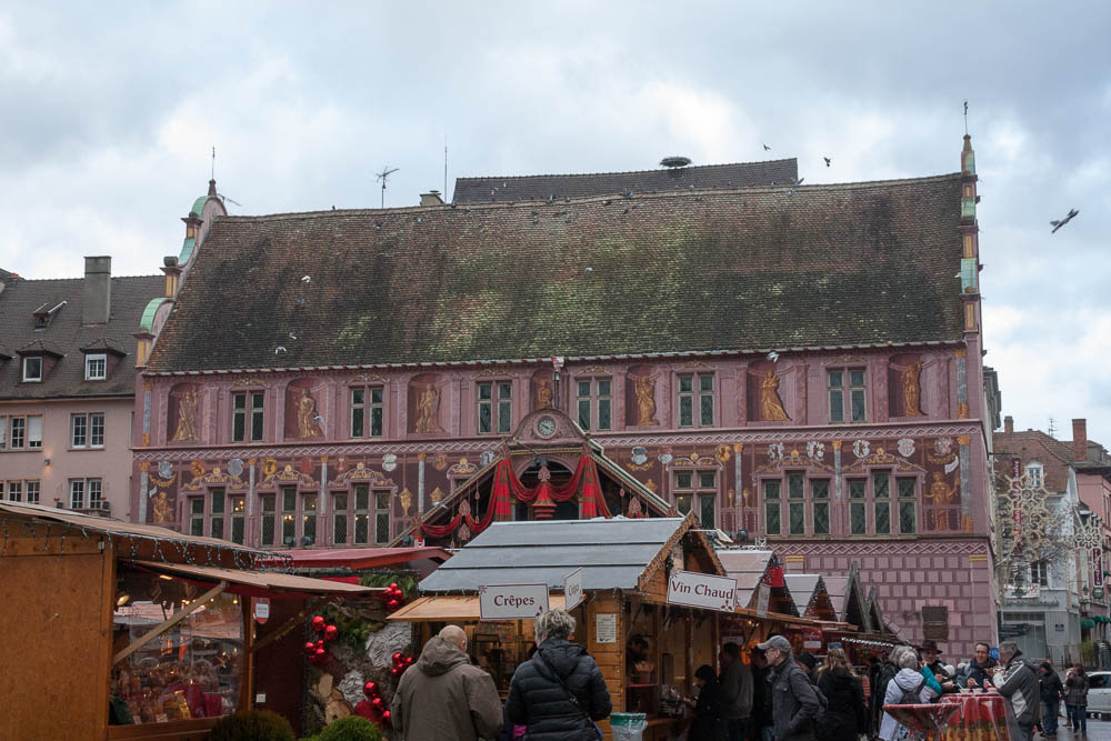 Urlaub mit Pyrenäenberghund Dezember 2014 - Frankreich - St. Amarin (Elsass)