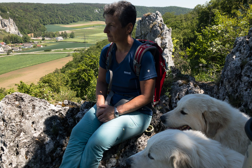 Urlaub mit Pyrenäenberghund - Mai 2020  - Altmühltal10